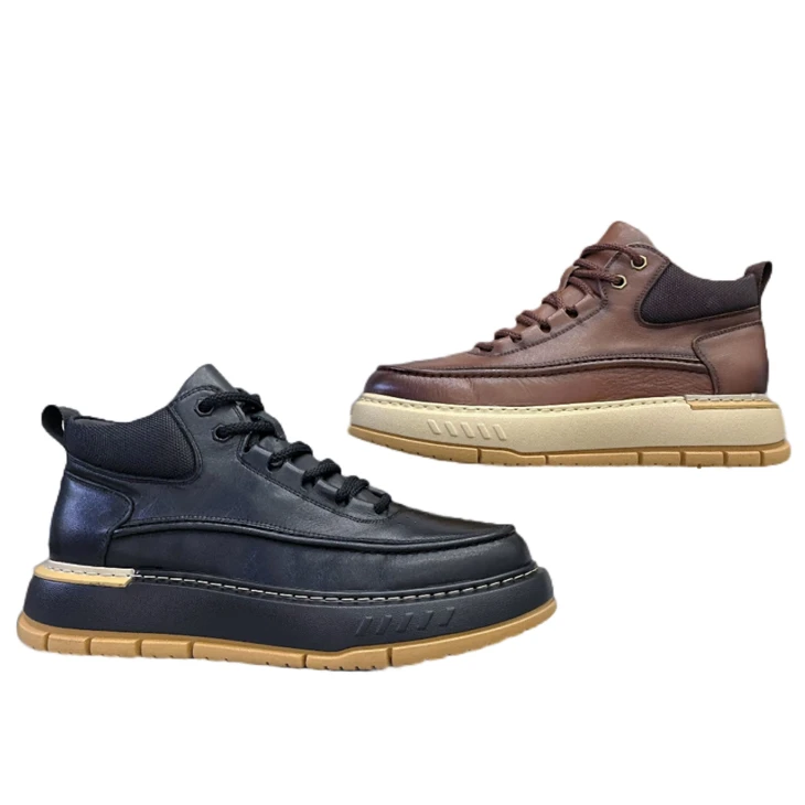 High Quality Men Casual and Fashion Small Leather Shoes (4)