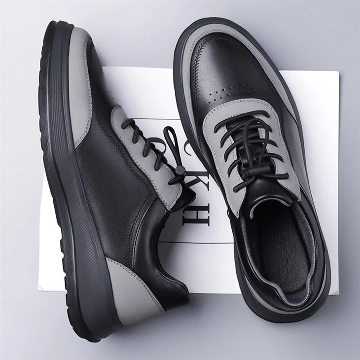 Microfiber Leather Casual Shoes Men high quality